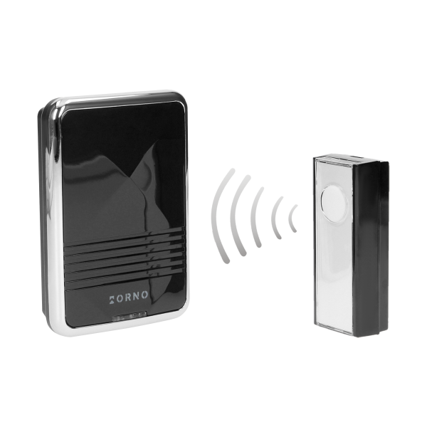 CALYPSO II AC wireless mains-powered doorbell with learning system, 36 sounds, 300m CALYPSO II AC wireless mains-powered doorbell with learning system, 36 sounds, 300m